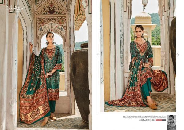 Belliza Gulnar Premium Pashmina Digital Print  Dress Material Collection